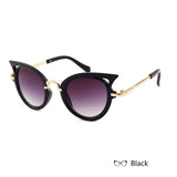CANCHANGE New Cat Eye Kids Sunglasses Boy Girl Fashion Anti-UV Protection Sun Glasses