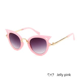 CANCHANGE New Cat Eye Kids Sunglasses Boy Girl Fashion Anti-UV Protection Sun Glasses