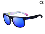 Viahda Polarized Sunglasses Men Brand Design Driving Sun glasses Square Glasses