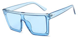 SHAUNA Flat Top Classic Square Sunglasses woman
