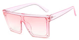 SHAUNA Flat Top Classic Square Sunglasses woman
