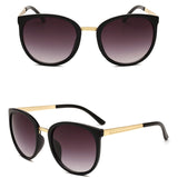 Woman Sunglasses Round Fashion Metal Glasses