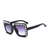 2019 luxury Rhinestone Kids Sunglasses Square Sun Glasses Children Baby Sunglasses
