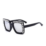 2019 luxury Rhinestone Kids Sunglasses Square Sun Glasses Children Baby Sunglasses