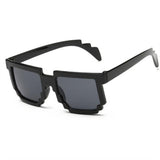 2018 New Kids Sunglasses My World Glasses Pixel Female Male Mosaic 4-15 Years Square