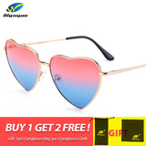 DIGUYAO Boys Girls Metal Frame Multicolour Kids Sunglasses Brand Designer Coating