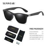 SUNWEAR Fashion TR90 Polarized Sunglasses Men Women Classic