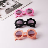2019 NEW Sun Flower Round Cute kids sunglasses UV400 for Boy girls toddler Lovely