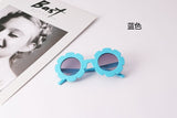 2019 NEW Sun Flower Round Cute kids sunglasses UV400 for Boy girls toddler Lovely
