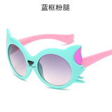 Cute Baby Cat Eye Sunglasses Kids Animal Cartoon UV400 Sun Glasses 2019