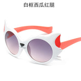 Cute Baby Cat Eye Sunglasses Kids Animal Cartoon UV400 Sun Glasses 2019