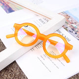 iboode 2019 Fashion Kids Sunglasses Round Frame Boys Girls Sun Glasses Children