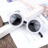 iboode 2019 Fashion Kids Sunglasses Round Frame Boys Girls Sun Glasses Children