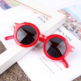iboode 2019 Fashion Kids Sunglasses Round Frame Boys Girls Sun Glasses Children