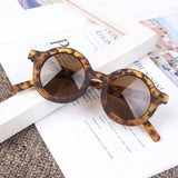 iboode 2019 Fashion Kids Sunglasses Round Frame Boys Girls Sun Glasses Children