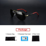 SAYLAYO Fashion Polarized Sunglasses Men Classic Vintage Alloy