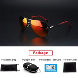 SAYLAYO Fashion Polarized Sunglasses Men Classic Vintage Alloy