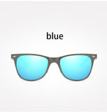 Vintage Male Polarized Sunglasses Aluminum Magnesium Driving Glasses Rectangle