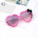 Children Heart Sunglasses Lovely Baby glasses For Boys And Girls Kids Sunglasses