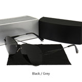 THINKWAY HD007 Fashion Metal Frame sunglasses men polarized sunglasses women
