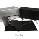 THINKWAY HD007 Fashion Metal Frame sunglasses men polarized sunglasses women