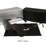 THINKWAY HD007 Fashion Metal Frame sunglasses men polarized sunglasses women